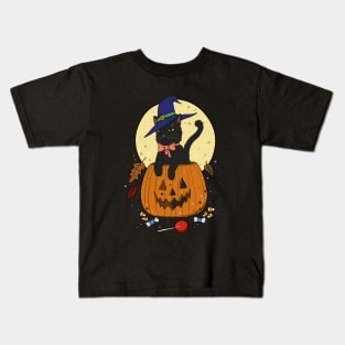 Halloween pumpkin Kids T-Shirt